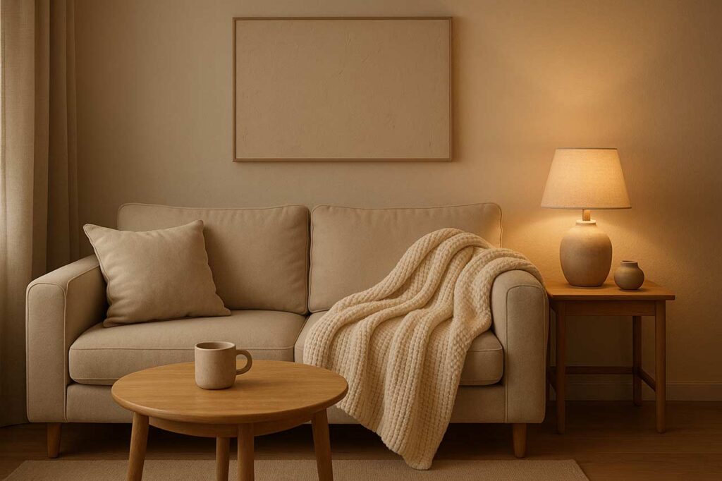 Warm supportive environment reflecting care quality